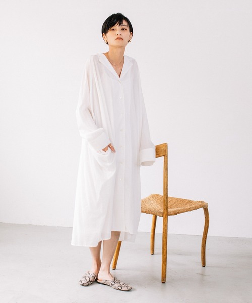 【新品】Audrey and John wad オードリー シャツワンピース audrey and john wad（オードリーアンドジョンワッド）の