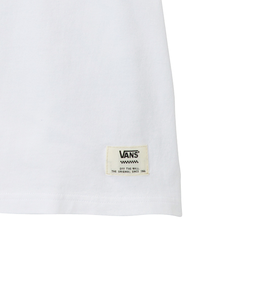 X-girl（エックスガール）の「X-girl×VANS S/S BIG TEE（Tシャツ/カットソー・レディース・ホワイト/ネイビー・ONE SIZE）」の8枚目の写真