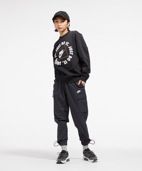 NIKE コーデュロイ フード付き クロップド丈 NIKE ナイキ パンツ メンズ クラブ コーデュロイ チノ ブラック