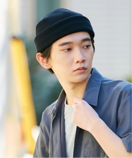 CASTANO（カスターノ）の「【CASTANO】CA COOLMAXR ROLL BEANIE/（ニットキャップ/ビーニー・メンズ・サーモンピンク/ベージュ/ダークグリーン/ブラック/ライトグレー/ネイビー/イエロー・57~59cm）」の14枚目の写真