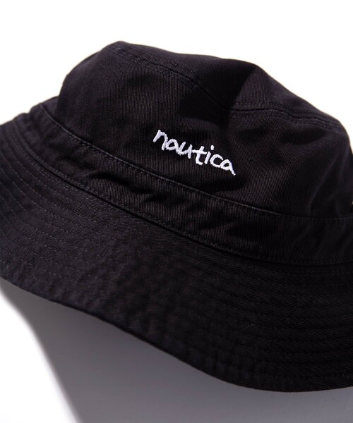 ノースノーネーム リネンバケットハット（ハンドペイント） NAUTICA