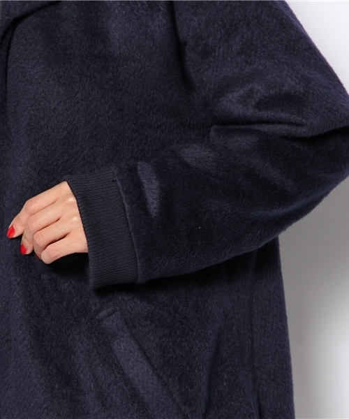 DISCOAT（ディスコート）の「【Discoat】ボリューム衿ボアブルゾン（ブルゾン・レディース・オフホワイト/ネイビー/グレー/ブラック・ﾌﾘ-）」の10枚目の写真