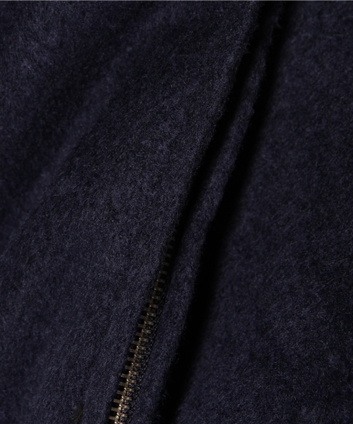 DISCOAT（ディスコート）の「【Discoat】ボリューム衿ボアブルゾン（ブルゾン・レディース・オフホワイト/ネイビー/グレー/ブラック・ﾌﾘ-）」の6枚目の写真