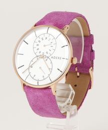ADEXE（アデクス）の「ADEXE (アデクス) 1868D-02-JP17DC1 [SWEET COLLECTION パープル ]（アナログ腕時計）」