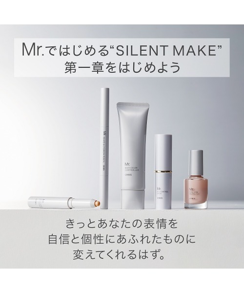 MR ペンシルつき ビアード&アイブローペンシル ブレイブグレー(ブレイブグレー