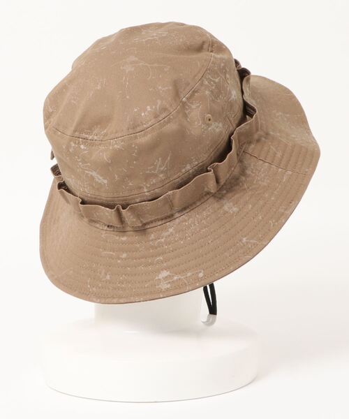 NEWERA EK COLLECTION(ニューエライーケーコレクション)の「【NEW ERA / ニューエラ】 ADVENTURE HAT アドベンチャーハット(ハット・メンズ・ホワイト/ブラック/ベージュ・1/2)」の4枚目の写真