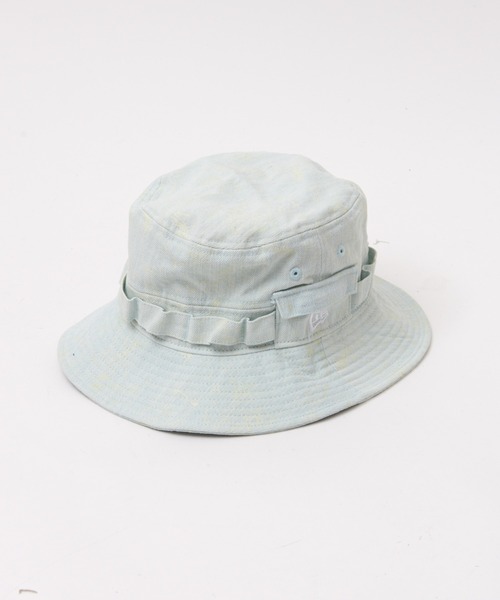 NEWERA EK COLLECTION(ニューエライーケーコレクション)の「【NEW ERA / ニューエラ】 ADVENTURE HAT アドベンチャーハット(ハット・メンズ・ホワイト/ブラック/ベージュ・1/2)」の2枚目の写真