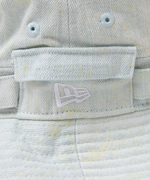 NEWERA EK COLLECTION(ニューエライーケーコレクション)の「【NEW ERA / ニューエラ】 ADVENTURE HAT アドベンチャーハット(ハット・メンズ・ホワイト/ブラック/ベージュ・1/2)」の6枚目の写真