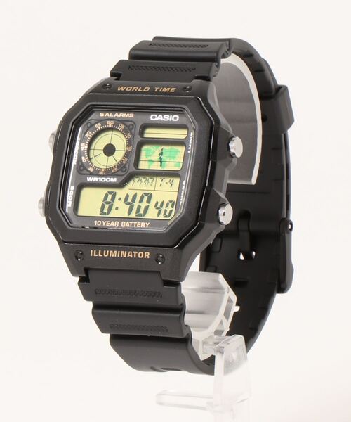 【CASIO（カシオ）】ワールドタイム 腕時計（デジタル腕時計）｜IO（イオ）（イオ） 7,480円