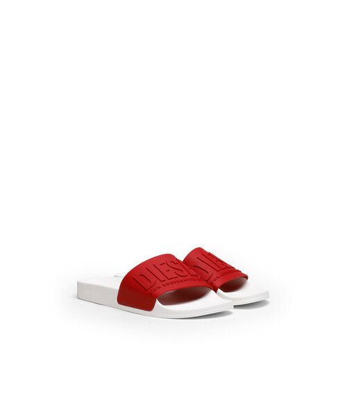 DIESEL（ディーゼル）の「レディース ロゴ シャワーサンダル（サンダル・レディース・ホワイト/ライトピンク/ブラック/その他・38/36）」の7枚目の写真