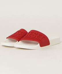 レディース ロゴ シャワーサンダル