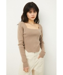 LAGUA GEM（ラグアジェム）の「HEM CUT HG KNIT（ニット/セーター）」