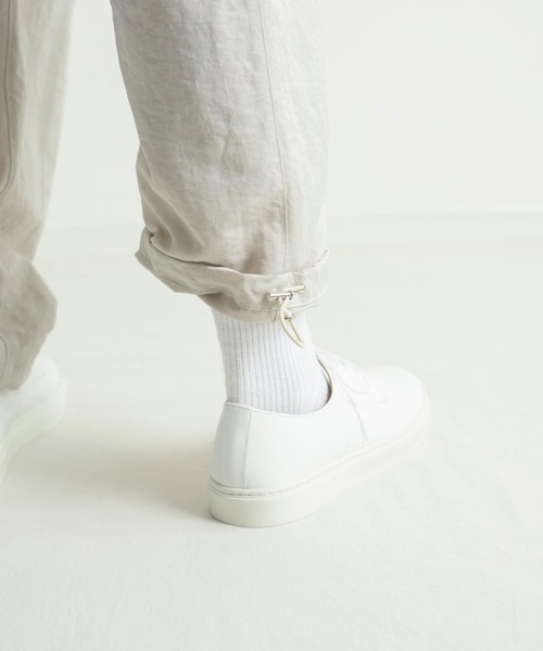 KIIT（キート）の「KIIT キート / HIGH COUNT NYLON WEATHER CLOTH OVER ALLS 高密度ナイロンタフタオーバーオール（セットアップ） / KIL-P95-600（サロペット/オーバーオール・メンズ・ライトグレー/ブラック・3/1/2）」の22枚目の写真