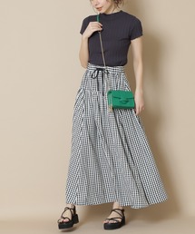 N.（N. Natural Beauty Basic） | 【S Size Line】◆ボリュームタフタマキシスカート(スカート)