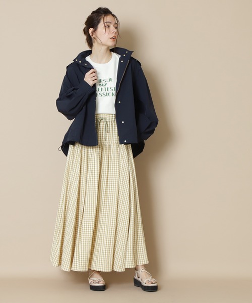 N.（N. Natural Beauty Basic）（エヌエヌナチュラルビューティーベーシック）の「【S Size Line】◆ボリュームタフタマキシスカート（スカート・レディース・ブラック系その他/イエロー系その他・SMALL/MEDIUM）」の8枚目の写真