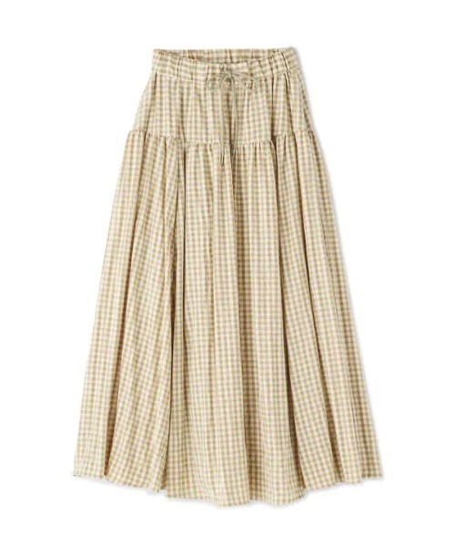 N.（N. Natural Beauty Basic）（エヌエヌナチュラルビューティーベーシック）の「【S Size Line】◆ボリュームタフタマキシスカート（スカート・レディース・ブラック系その他/イエロー系その他・SMALL/MEDIUM）」の13枚目の写真