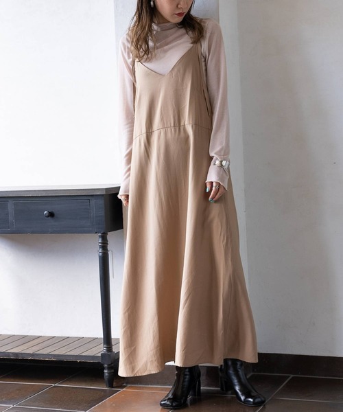 bohmal(ボマール)の「シアートップスセットキャミワンピース(ワンピース・レディース・ブラック/ミント/モカ・FREE)」の21枚目の写真