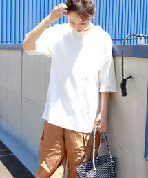 [新色追加]USA COTTON オーバーTEE