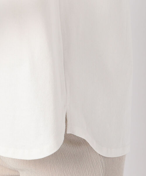 fredy repit（フレディレピ）の「[新色追加]USA COTTON オーバーTEE（Tシャツ/カットソー・レディース・チャコールグレー/ベージュ/オフホワイト/ピンク/ライトパープル/ブラック・38）」の15枚目の写真