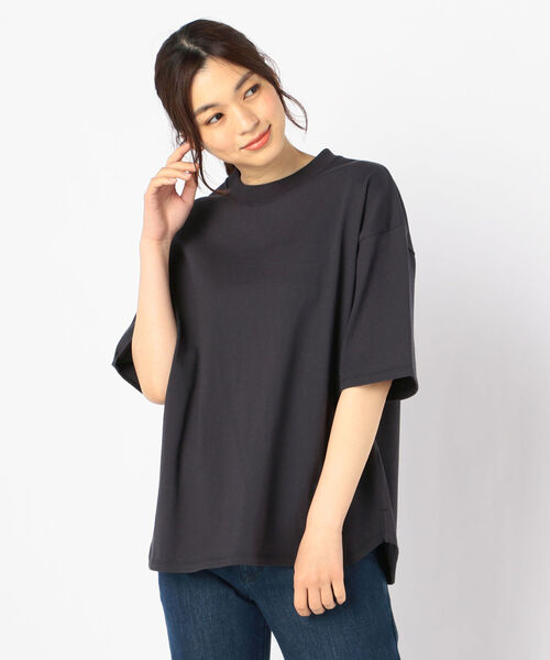 fredy repit（フレディレピ）の「[新色追加]USA COTTON オーバーTEE（Tシャツ/カットソー・レディース・チャコールグレー/ベージュ/オフホワイト/ピンク/ライトパープル/ブラック・38）」の7枚目の写真