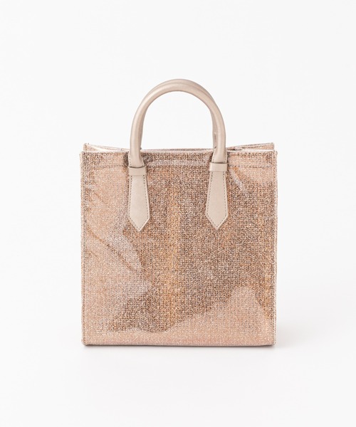 COLONY 2139（コロニートゥーワンスリーナイン）の「PVCクリアトートバッグ(メタリック)（トートバッグ・レディース・シルバー/ゴールド・FREE）」の7枚目の写真