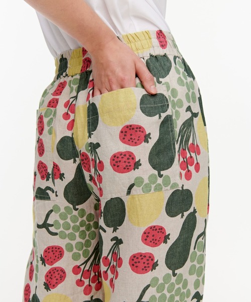 marimekko(マリメッコ)の「Pieni Tori / Kukkinut trousers(その他パンツ・レディース・マルチ・SMALL/X-SMALL/MEDIUM)」の6枚目の写真