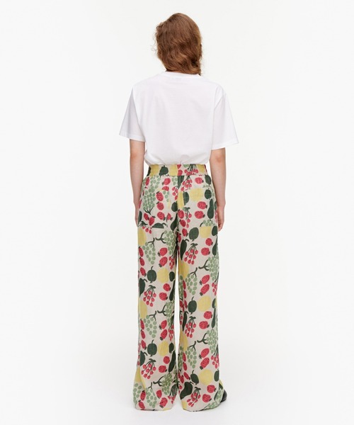 marimekko Tori パンツ Sサイズ marimekko（マリメッコ）の「Pieni Tori / Kukkinut trousers