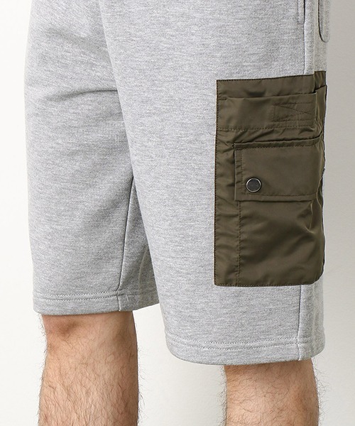 Purple&Yellow（パープルアンドイエロー）の「配色ポケット　ショートパンツ（その他パンツ・メンズ・グレー/ブラック・SMALL/MEDIUM/LARGE/X-LARGE）」の11枚目の写真