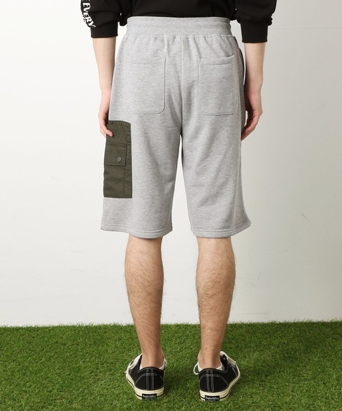Purple&Yellow（パープルアンドイエロー）の「配色ポケット　ショートパンツ（その他パンツ・メンズ・グレー/ブラック・SMALL/MEDIUM/LARGE/X-LARGE）」の18枚目の写真