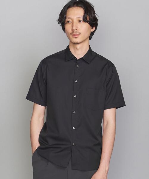BEAUTY&amp;YOUTH UNITED ARROWS -  UNITED ARROWS ポケットショートスリーブシャツ　新作　今期 セール】＜koti BEAUTY&YOUTH＞ ダブルアクセスポケット
