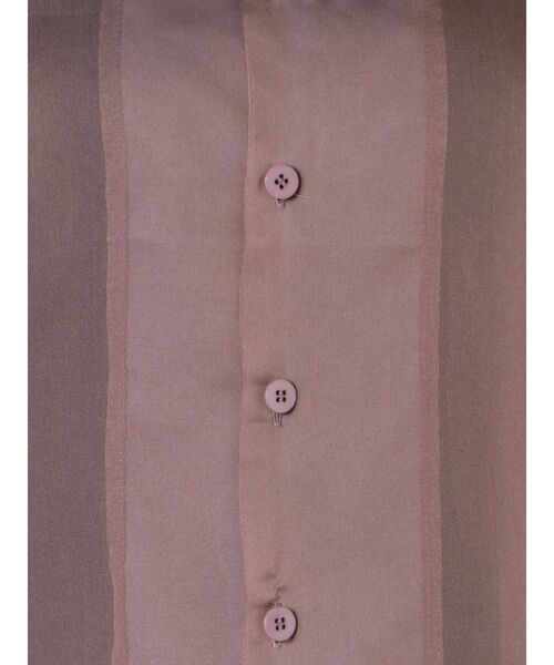 EMODA(エモダ)の「セミシアーシャツ(シャツ/ブラウス・レディース・ブラック/ピンク/ブルー/マスタード・FREE)」の18枚目の写真