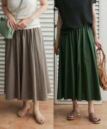 URBAN RESEARCH DOORS | コットンボイルリバーシブルスカート(スカート)