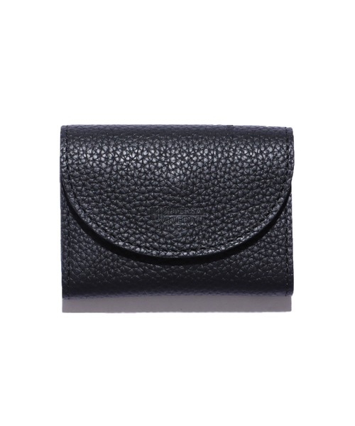 UNIVERSAL OVERALL（ユニバーサルオーバーオール）の「UNIVERSAL OVERALL/ユニバーサルオーバーオール シボレザーダブルフラップ 財布 ミニウォレット（財布・メンズ・ベージュ/オレンジ/グリーン/ブラック・FREE）」の15枚目の写真