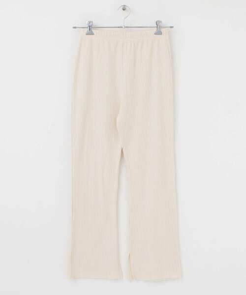 URBAN RESEARCH（アーバンリサーチ）の「針抜きリブカットソーパンツ（その他パンツ・レディース・ブラック/アイボリー・FREE）」の13枚目の写真