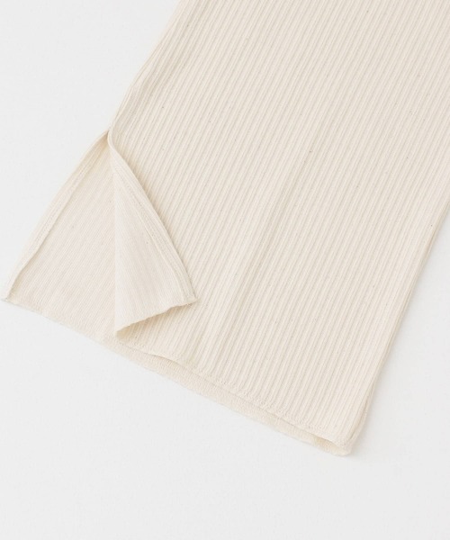 URBAN RESEARCH（アーバンリサーチ）の「針抜きリブカットソーパンツ（その他パンツ・レディース・ブラック/アイボリー・FREE）」の15枚目の写真