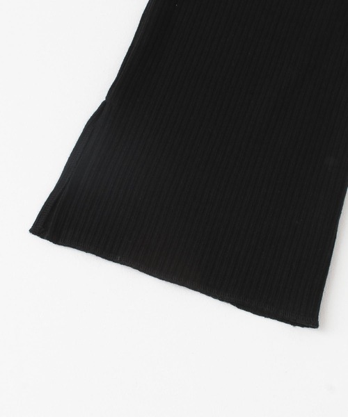 URBAN RESEARCH（アーバンリサーチ）の「針抜きリブカットソーパンツ（その他パンツ・レディース・ブラック/アイボリー・FREE）」の18枚目の写真