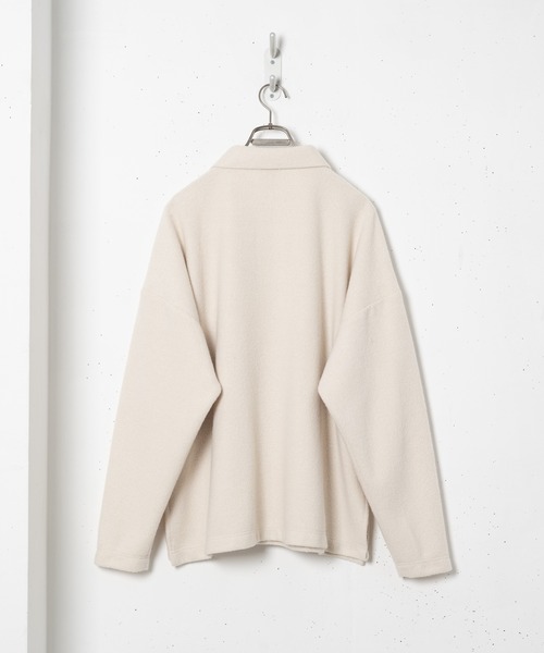CASPER JOHN（キャスパージョン）の「Nep Yarn TR Knit Polo