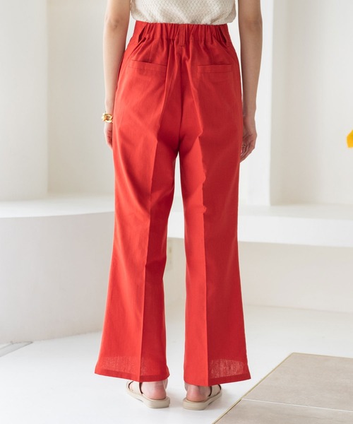 rectangle（レクタングル）の「ステップヘムカラーパンツ（その他パンツ・レディース・グリーン/オレンジ/ピンク/イエロー/ベージュ/ブルー・MEDIUM/SMALL）」の9枚目の写真