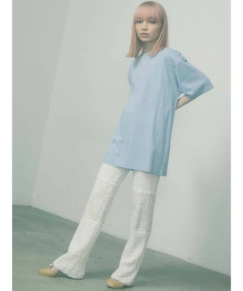 merry jenny（メリージェニー）の「箔グログランベルトシューズ（パンプス・レディース・オフホワイト/ベージュ・MEDIUM/LARGE）」の15枚目の写真