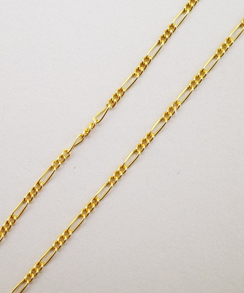 ISOLATION（アイソレーション）の「【ISOLATION / アイソレーション】silver925 Figaro Chain Necklace / フィガロチェーンネックレス（ネックレス・レディース・ゴールド・40cm）」の8枚目の写真