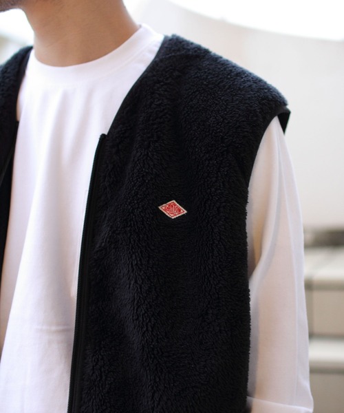 DANTON（ダントン）の「DANTON/ダントン ハイパイルフリースベスト