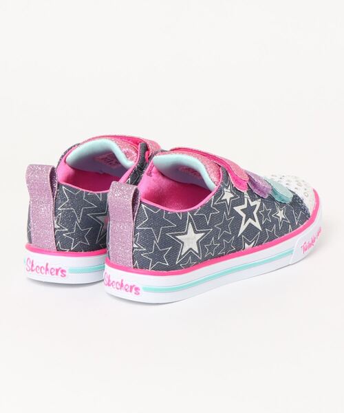 SKECHERS（スケッチャーズ）の「314036L-DMLT/SPARKLE LITE-STARS THE LIMIT（スニーカー・キッズ・ブルー・21cm/20cm/19cm/18cm/17cm）」の2枚目の写真