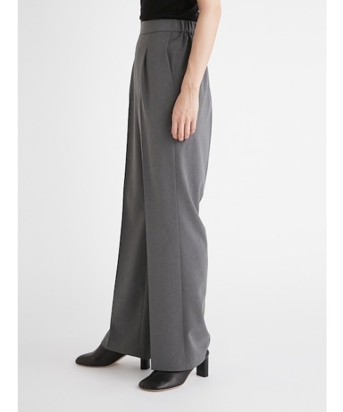 FRAY I.D(フレイアイディー)の「イージーケアセミフレアパンツ(その他パンツ・レディース・ネイビー/グレー/ミント・1/0)」の9枚目の写真