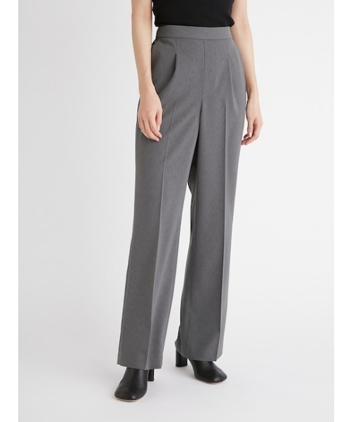 FRAY I.D(フレイアイディー)の「イージーケアセミフレアパンツ(その他パンツ・レディース・ネイビー/グレー/ミント・1/0)」の8枚目の写真