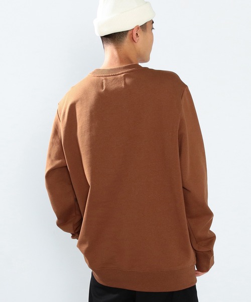 Calvin Klein Jeans（カルヴァンクラインジーンズ）の「アーバン エクスプレッション ロゴ スウェットシャツ（スウェット・メンズ・ブラック/ブラウン・S/M/L/XL）」の3枚目の写真
