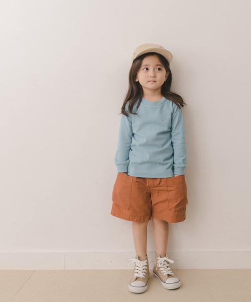 URBAN RESEARCH DOORS(アーバンリサーチドアーズ)の「『別注』Common Noun×DOORS KanaBelgium 長袖T(KIDS)(Tシャツ/カットソー・キッズ・チャコールグレー/ライトブルー・120/105/150/135)」の5枚目の写真