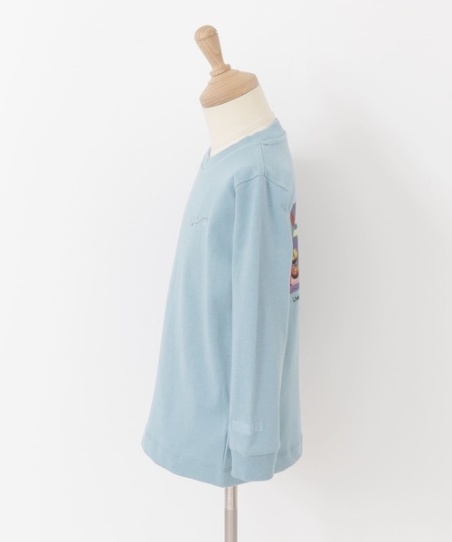 URBAN RESEARCH DOORS(アーバンリサーチドアーズ)の「『別注』Common Noun×DOORS KanaBelgium 長袖T(KIDS)(Tシャツ/カットソー・キッズ・チャコールグレー/ライトブルー・120/105/150/135)」の20枚目の写真