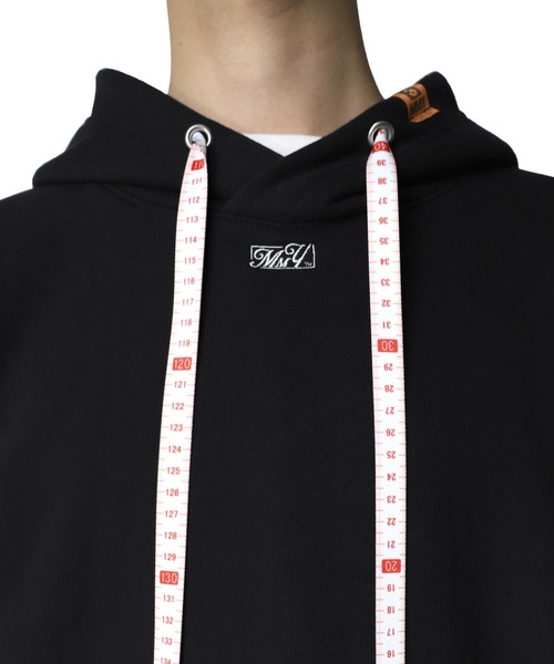 Maison MIHARA YASUHIRO（メゾンミハラヤスヒロ）の「【Maison MIHARA YASUHIRO】 MmYエンブロイダードフーディー/ MmY Embroideried Hoodie（スウェット・メンズ・ホワイト/ブラック/グレー・46/48/44/50）」の10枚目の写真