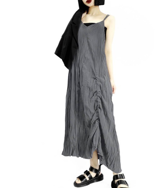 ワンピース CODE DESIGN GATHER ONE-PIECE LVEU.（ラブユ.）の「Gather design washer one-piece