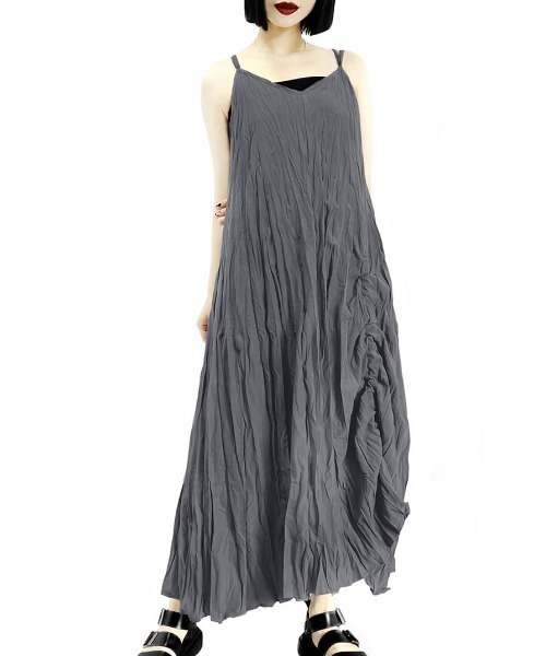 ワンピース CODE DESIGN GATHER ONE-PIECE LVEU.（ラブユ.）の「Gather design washer one-piece
